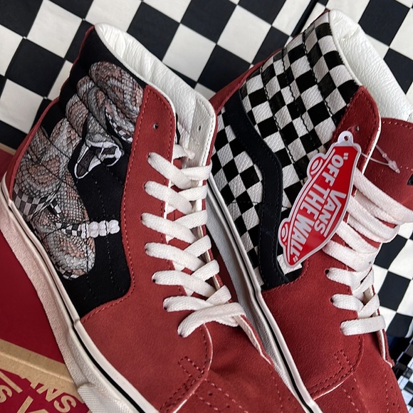 Vans Sk8-Hi Desert Snake/Chili Oil WMNS sneakers - Picture 8 of 16